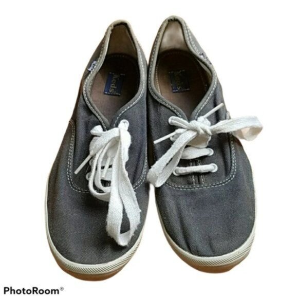 Keds Shoes Tennis Sneakers Graphite Gray Canvas WOMEN'S WOMAN'S 7.5 - Picture 10 of 11